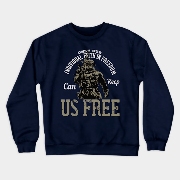 Army Shirt Design Collection Crewneck Sweatshirt by GS Digital